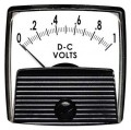 Hoyt 5015 DC Voltmeter, 1.5&amp;quot;, 0 to 50 MV DC-