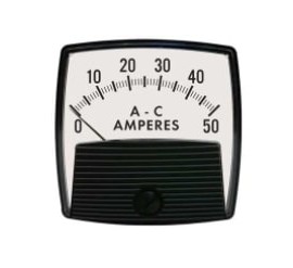 Hoyt 5016 Analog Panel Meter, AC, 1.5&amp;quot;-