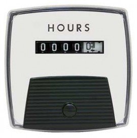 Hoyt 502-HRM 2.5&amp;quot; Mechanical AC Hour Elapsed Time Meter, 10,000/1/10, 120 V/60 HZ-
