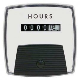 Hoyt 503-HRM 3.5&amp;quot; Mechanical Elapsed Time Meter, 10,000/1/10, 120 V/60 HZ-
