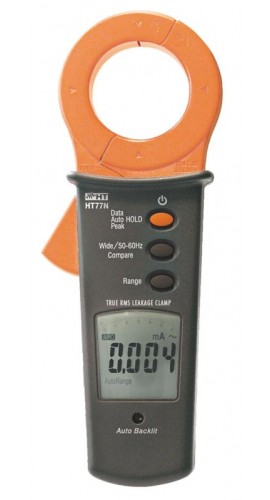 HT Instruments HT77N AC TRMS Leakage Current Clamp Meter-
