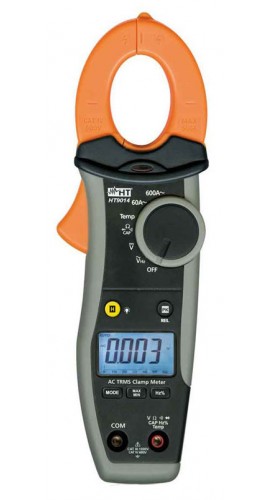 HT Instruments HT9014 AC TRMS Clamp Meter, CAT IV-
