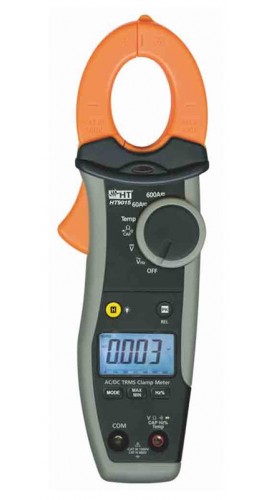 HT Instruments HT9015 AC/DC TRMS Clamp Meter, CAT IV-