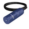 Icon Process Controls 100 Series Submersible Level Sensor, PVDF Material, Kalrez Seals, Ceramic Diaphragm,11m Teflon Jacketed Cable, Voltage Output, 0-20ft Range-