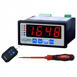 Icon Process Controls ITC450-1121 Tank Level Display and Controller, 4 to 20 mA input, 4 relay output-