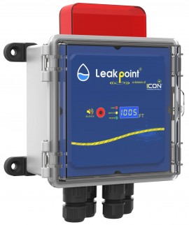 Icon Process Controls LDP-100-V LeakPoint® Leak Detection Display with visual alarm, 1-channel-