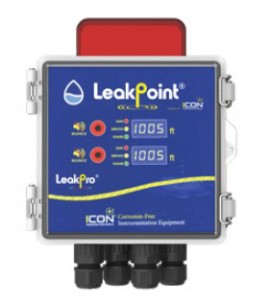 Icon Process Controls LDP-200-A LeakPoint® Leak Detection Display with audible alarm, 2-channel-