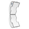 Icon Process Controls LFS007 All-Plastic Flange Spray Shield, 0.7&amp;quot;-