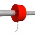 Icon Process Controls LFS030-R Flange Gasket, 3&quot;, PP, Red-
