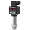 Icon Process Controls LP200-PP-0-225 Inline Pressure Transmitter with ceramic diaphragm, PP, 3/4" NPT, 0 to 225 psi-