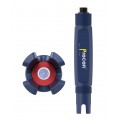 Icon Process Controls P14C-P-D-1-B-M P14C Series pH Sensor, Nexus® solid reference junction, PP Material, 4-wire (for ProCon® display) Output, PT 1000, Bulb, M12 Connection + 5m Cable, 3/4&#039;&#039; NPT-
