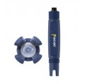 Icon Process Controls P14G-P-S-1-B-M P14G Series pH Sensor, PP Material, RS485 + 4-20mA Output, PT 1000, Bulb, M12 Connection + 5m Cable, 3/4&#039;&#039; NPT-