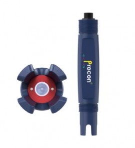 Icon Process Controls P14S-P-M-1-B-M P14S Series pH Sensor, Nexus® solid reference junction, PP Material, 4-20mA (2-wire, std) Output, PT 1000, Bulb, M12 Connection + 5m Cable, 3/4&#039;&#039; NPT-