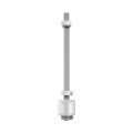 Icon Process Controls PLS-ES-PF-24 Float Extended Shaft Vertical Level Switch, 24&quot;, PVDF-