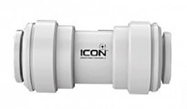 Icon Process Controls PP2-TT14 ProPulse®2 Transition Fitting with EPDM seals, 1/4&quot; Tube x Tube, PP-