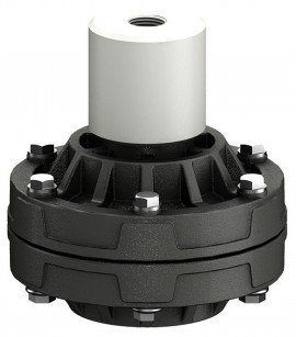 Icon Process Controls PPS75FCHTN PulsePro PP Series Pulsation Dampener, 0.75&amp;quot;, PVDF-
