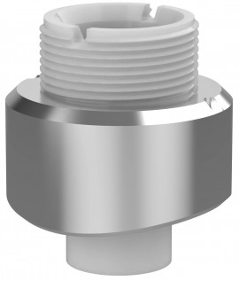 Icon Process Controls SWOL10 Truflo TI Insertion Paddle Wheel Flow Meter Fitting, 10" Weld on Adapter, 316SS-