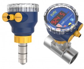 Icon Process Controls Truflo® TI3R Series Insertion Paddle Wheel Flow Meter with 316SS body and Viton seals, &amp;frac12; to 4"-