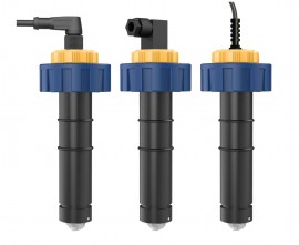 Icon Process Controls Truflo® TIW Series Insertion Paddle Wheel Flow Meter with PVDF body and Viton seals, &amp;frac12; to 4"-