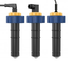 Icon Process Controls TIW-PF-S-X Paddle Wheel Flow Meter, PVDF, 1 to 4&amp;quot; pipe-