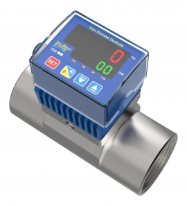 Icon Process Controls Truflo® TK3M Series Paddle Wheel Flow Meter with 316SS body and threaded end connection, 3"-