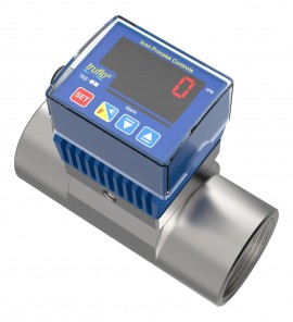 Icon Process Controls Truflo® TK3S Series Paddle Wheel Flow Meter with 316SS body and threaded end connection, 4"-