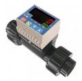 Icon Process Controls TKP-25-PF Paddle Wheel Flow Meter with flow rate/flow total pulse, PVDF, 1&amp;quot;-