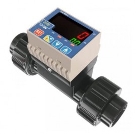 Icon Process Controls TKP-40-P Paddle Wheel Flow Meter with flow rate/flow total pulse, PVC, 1.5&amp;quot;-