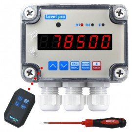 Icon Process Controls TVF-500P-1421 TVF Flow Rate Display/Totalizer/Batcher, pulse input, 2 relay output-