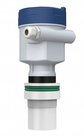 Icon Process Controls UltraPro 2000 Ultrasonic Level Sensor, Teflon Material, 2&quot; NPT Connection, 10m Range, Local LCD Display, 4-20mA Loop Powered-