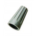 IDEAL Industries 30-071 Wire-Nut Wire Connector, model 71B, gray, pack of 100-