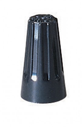 IDEAL Industries 30-152 Hi-Temp Wire-Nut Wire Connector, 72B Black, 1000-pack-