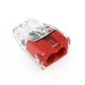 IDEAL Industries 30-1632 In-Sure Push-In Connector, Model 32 2-Port Red, 5000-pack-