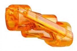 IDEAL Industries 30-1642 SpliceLine In-Line Connector, 42 Orange, 2500-pack-