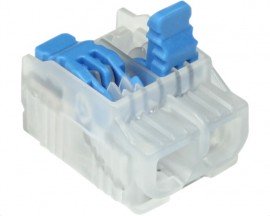 IDEAL Industries 30-16L22 In-Sure Lever Wire Connectors, L22 2-port, 4000-carton-