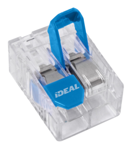 IDEAL Industries 30-16L32 In-Sure Lever Wire Connector, Model L32 2-Port, 1000-pack-
