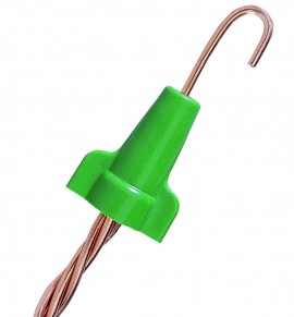 IDEAL Industries 30-192 Greenie Grounding Wire Connector, 92 Green, 1000-pack-