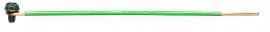IDEAL Industries 30-3410 Solid Wire Ground Tail to Loop/Ground Screw to Stripped, 10&amp;quot;, 50-pack-