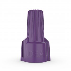 IDEAL Industries 30-365 Twister Al and Cu Wire Connector, Model 65, Purple, 1000-pack-