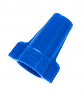 IDEAL Industries 30-454 Wing-Nut Wire Connector, Model 454 Blue, 25-pack-