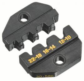 IDEAL Industries 30-586 Crimpmaster™ Non-Insulated Die Set, open barrel terminals, 10 to 22 AWG-
