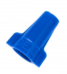 IDEAL Industries 30-654 Wing-Nut Wire Connector, Model 454 Blue, 100-pack-