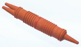 IDEAL Industries 30-C1222 SLK In-Line Breakaway Crimp, fused, 1-line/2-load, 2 to 4 AWG/ 6 to 8 AWG-