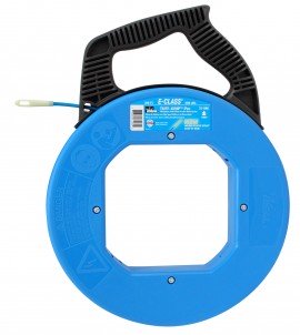 IDEAL Industries 31-048 E-Class™ Fiberglass Fish Tape with dark eyelet, 200'-