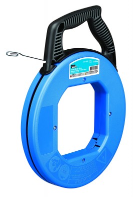 IDEAL Industries 31-055 Blued-Steel™ Fish Tape Tuff-Grip® Pro Case, 60' x 1/8"-