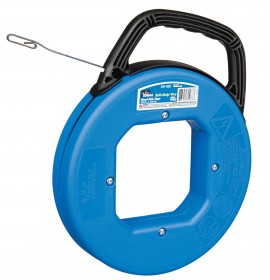 IDEAL Industries 31-059 Blued-Steel™ Fish Tape Tuff-Grip® Pro Case, 50' x 1/4"-