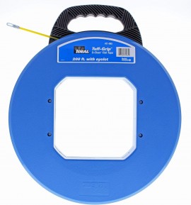 IDEAL Industries 31-065 S-Class® Fish Tape with Tuff-Grip Pro case and metal eyelet, 200'-
