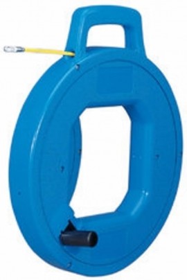 IDEAL Industries 31-207 S-Class® Fish Tape with Rapid-Pak Pro case with leader, 200'-