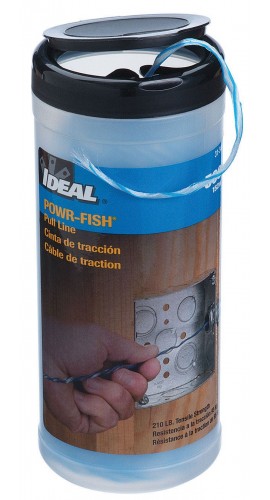IDEAL Industries 31-348 Powr-Fish Pull Line, 210lb. x 500' Minimum Order 6-