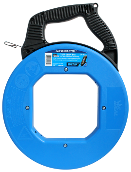IDEAL Industries 31-657 Blued-Steel™ Fish Tape with BlueView™ Digital Display, 240'-